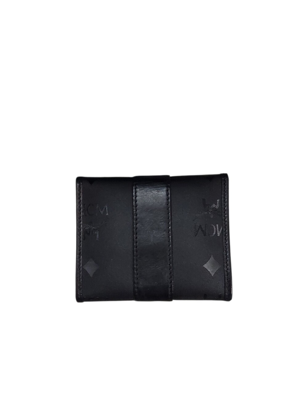 MCM Vintage Leather & Coated Canvas Wallet Great Condition - Picture 2 of 4